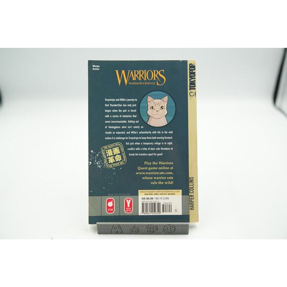 Warriors Graphic Novel Set Vol. 1-3 The Lost Warrior Trilogy Erin Hunter Manga - Picture 6 of 9